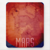 The Planet Mars mousepads