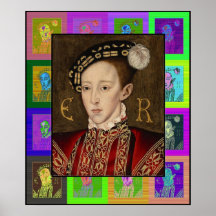 The Pop Art Edward VI Poster