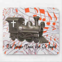 THE PRAYER TRAIN-MOUSEPAD mousepads
