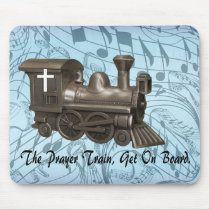 THE PRAYER TRAIN-MOUSEPAD mousepads