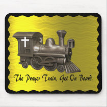 THE PRAYER TRAIN-MOUSEPAD mousepads