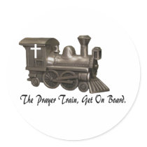 THE PRAYER TRAIN-STICKER stickers