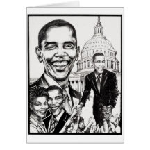 The President - Greeting Card