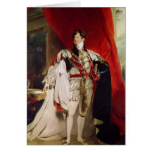 The Prince Regent, later George IV Cards