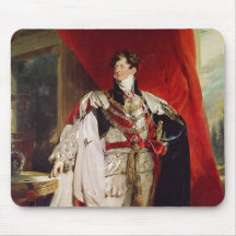 The Prince Regent, later George IV Mousepads