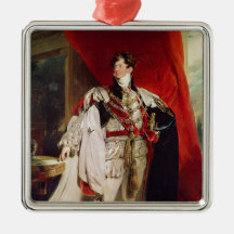 The Prince Regent, later George IV Ornament