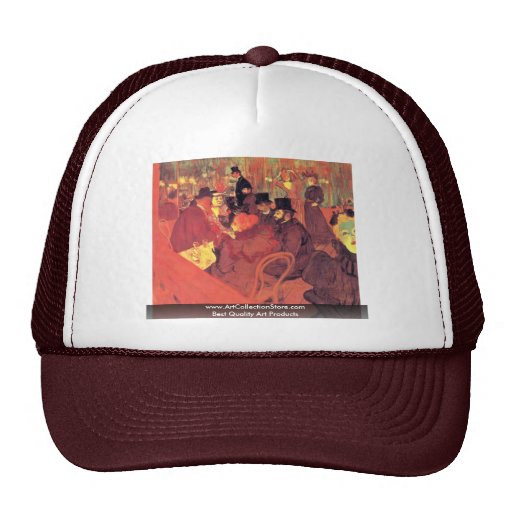 The Promenoir Of Moulin Rouge Trucker Hats