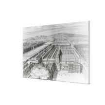 The Prospect of Greys Inn, 1720 Gallery Wrapped Canvas