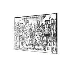 The Protestants' Joy, 18 April 1689 Canvas Print