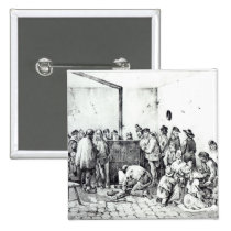 The Public Warming Room in Paris, 1840 buttons