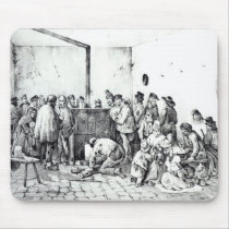 The Public Warming Room in Paris, 1840 mousepads