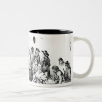 The Public Warming Room in Paris, 1840 mugs
