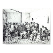 The Public Warming Room in Paris, 1840 posters