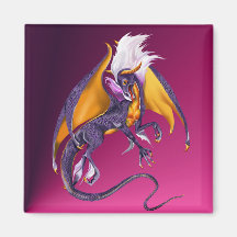 The Purple Dragon Magnet