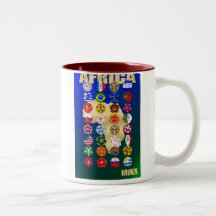 The Qualifying Teams for Africa 2010 Soccer Coffee Mugs