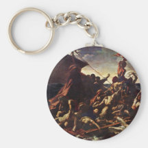 The Raft Of The Medusa, By Géricault Jean Louis Th Key Chains