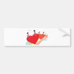 The rainbow of love bumper stickers