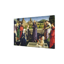 The Raising of Lazarus Gallery Wrapped Canvas