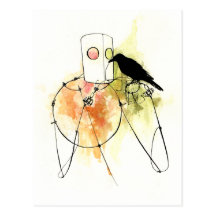 The Raven Post Card