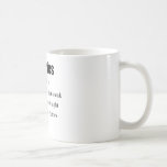 The Real Definition of Calories Mug