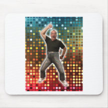 The Real Disco Bob Mouse Pads