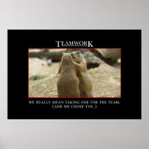 The real meaning of teamwork [XL] Poster