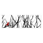 The Red Bird by Leslie Peppers Business Card Templates