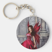 The Red Glamour Fairy Keychain