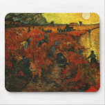 The Red Vineyard at Arles Mouse Pads
