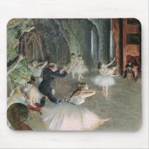 The Rehearsal of the Ballet on Stage, c.1878-79 mousepads