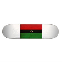 the republic of libya tex3Republic of Libya Flag Skateboard Decks
