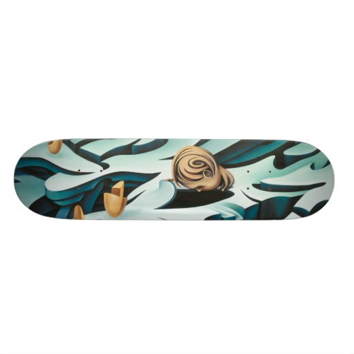 The Riddle's End Custom Skateboard