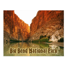 The Rio Grande, Big Bend NP, Texas Postcard
