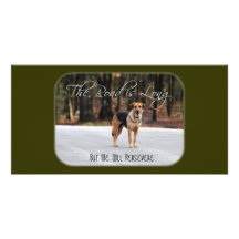 The Road is Long Photo Card