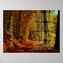 The Road Not Taken Posters