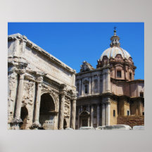 The Roman Forum - Archaeology POSTER