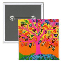 The Root Of Knowledge - Tree Of Life Buttons
