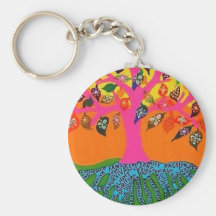 The Root Of Knowledge - Tree Of Life Keychain