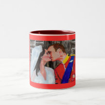 The Royal Seal - Kiss - mug-pastel art