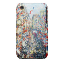 The Rue Montorgueil, Paris, Festival of June iPhone 3 Case