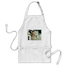 The Ruins of Pompeii - marketplace with temples Aprons