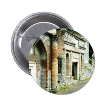 The Ruins of Pompeii - marketplace with temples Buttons