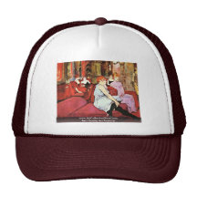 The Salon In The Rue Des Moulins Mesh Hat