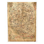 The Sawley Map Imago Mundi Honorius Augustodunensi postcards
