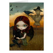 "The Scarecrow" Greeting Card