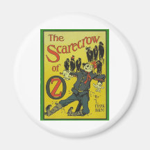 The Scarecrow Of Oz Fridge Magnets
