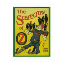 The Scarecrow Of Oz Postcards