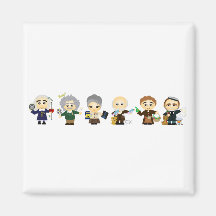 The Scientists Refrigerator Magnet