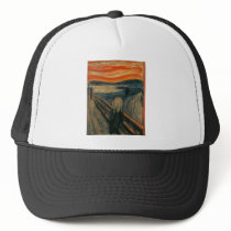 The Scream by Edvard Munch Mesh Hats