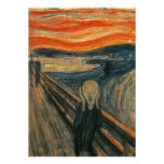 The Scream by Edvard Munch Invites